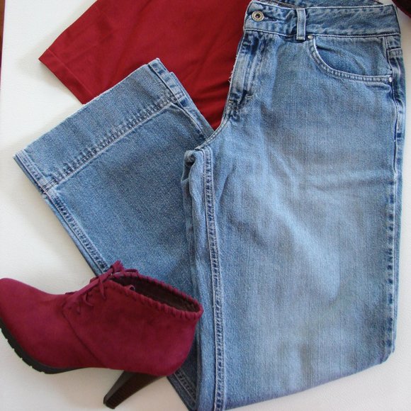 Classic Blue Flare Jeans - Picture 2 of 16